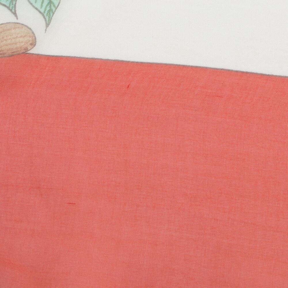 HERMES Authentic Red Silk Scarf - Picture 4 of 5